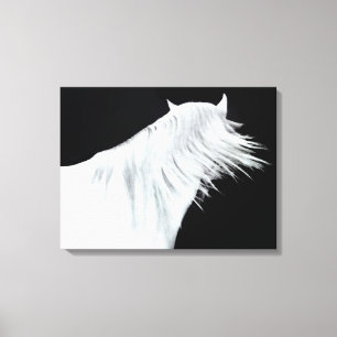 Lienzo Cabeza Blanca Cabeza Tres Paneles