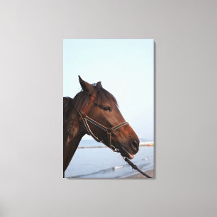 Lienzo Cabeza de caballo de Brown