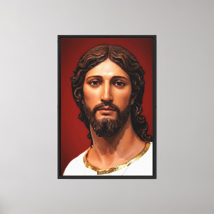 Lienzo Cabeza de Cristo por Mark Edward Westerfield según