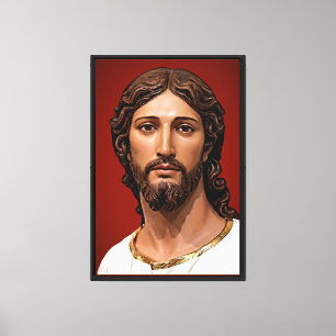 Lienzo Cabeza de Cristo por Mark Edward Westerfield según