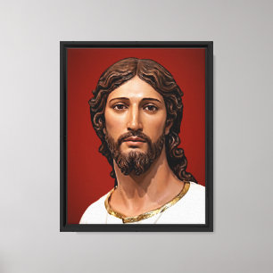 Lienzo Cabeza de Cristo por Mark Edward Westerfield según