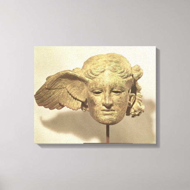 Lienzo Cabeza de Hypnos, o Sleep (Anverso)