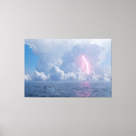 Lienzo Cabeza de tormenta