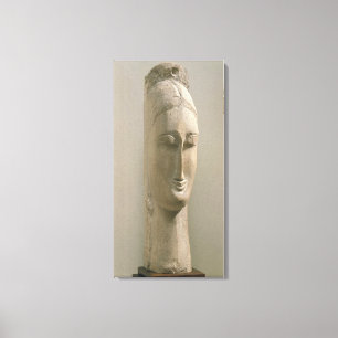 Lienzo Cabeza de una mujer (piedra)