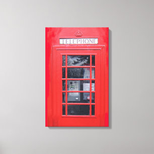 Lienzo Cabina de teléfonos roja de Londres