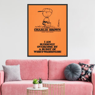 Lienzo Cacahuetes Bolas de juego de Charlie Brown