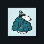 Lienzo Cacahuetes | Chaqueta Snoopy Winter Puffer<br><div class="desc">Echa un vistazo a este divertido diseño de maní con Snoopy.</div>