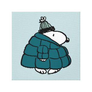 Lienzo Cacahuetes   Chaqueta Snoopy Winter Puffer