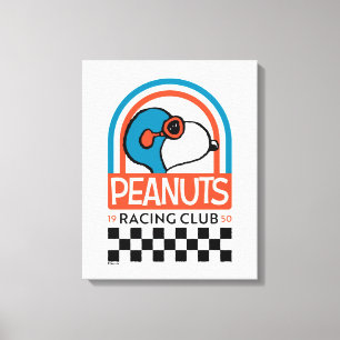 Lienzo Cacahuetes   Club de Carreras Snoopy
