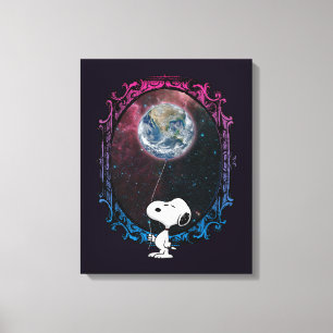 Lienzo Cacahuetes   Globo Snoopy Spout