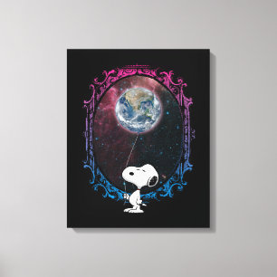 Lienzo Cacahuetes   Globo Snoopy Spout