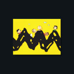 Lienzo Cacahuetes | La pandilla del Zig Zag<br><div class="desc">Echa un vistazo a este divertido diseño de maní con la pandilla de maní.</div>