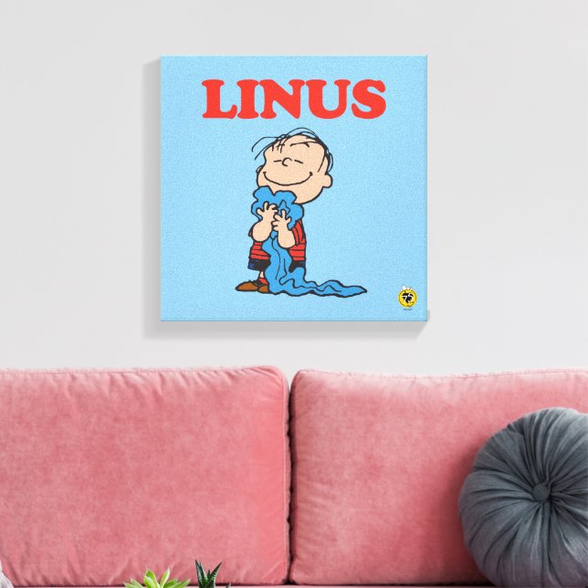Lienzo Cacahuetes | La sonrisa de Linus Blanket (Insitu (Sala de estar))