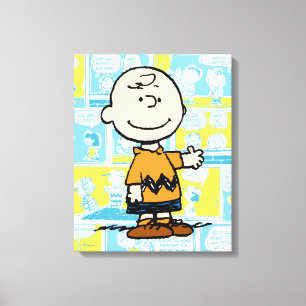 Lienzo Cacahuetes   Patrón de cómics de Charlie Brown