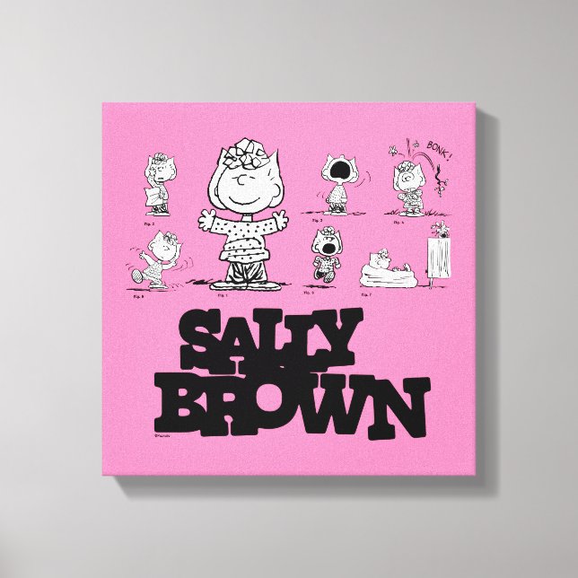 Lienzo Cacahuetes | Sally Brown (Anverso)