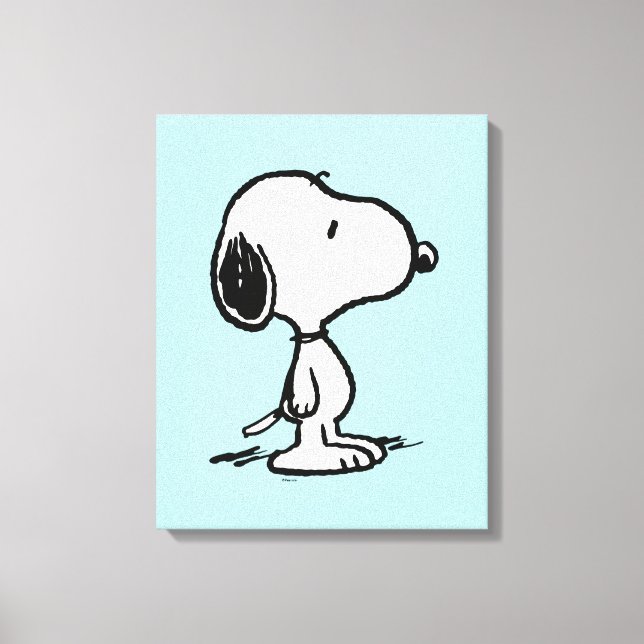 Lienzo Cacahuetes | Snoopy (Anverso)