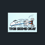 Lienzo Cacahuetes | Snoopy & Linus<br><div class="desc">Echa un vistazo a este divertido diseño de maní con Snoopy y Linus.</div>