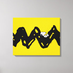 Lienzo Cacahuetes   Snoopy Nap