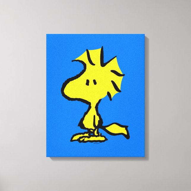 Lienzo Cacahuetes | Woodstock, amigo de Snoopy (Anverso)