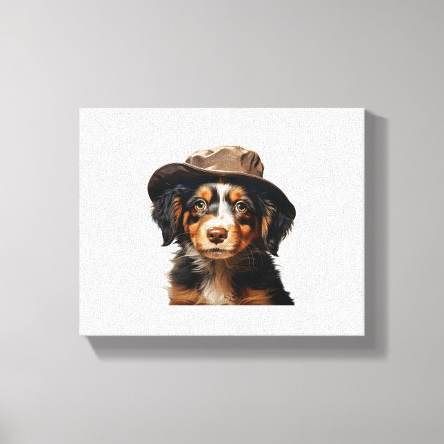 Lienzo Cachorros. ClipArt de guardería S1 (Anverso)