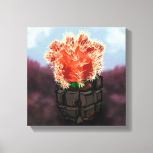 Lienzo Cactus Fragmentario