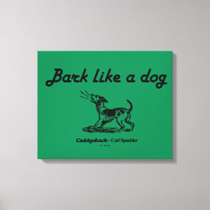 Lienzo Caddyshack   Barca Como Perro!