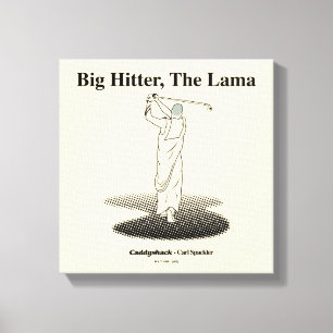 Lienzo Caddyshack   Big Hitter, El Lama