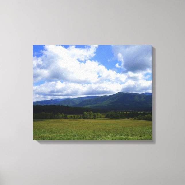 Lienzo Cades Cove (Anverso)