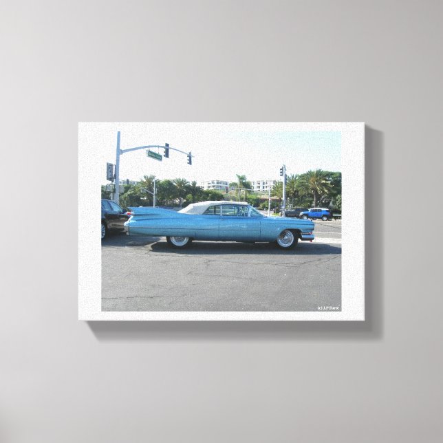 Lienzo Cadillac 1959 (Anverso)