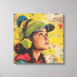 Lienzo Cadre art abstrait 