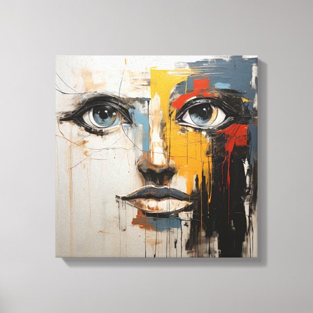 Lienzo Cadre art abstrait (Anverso)