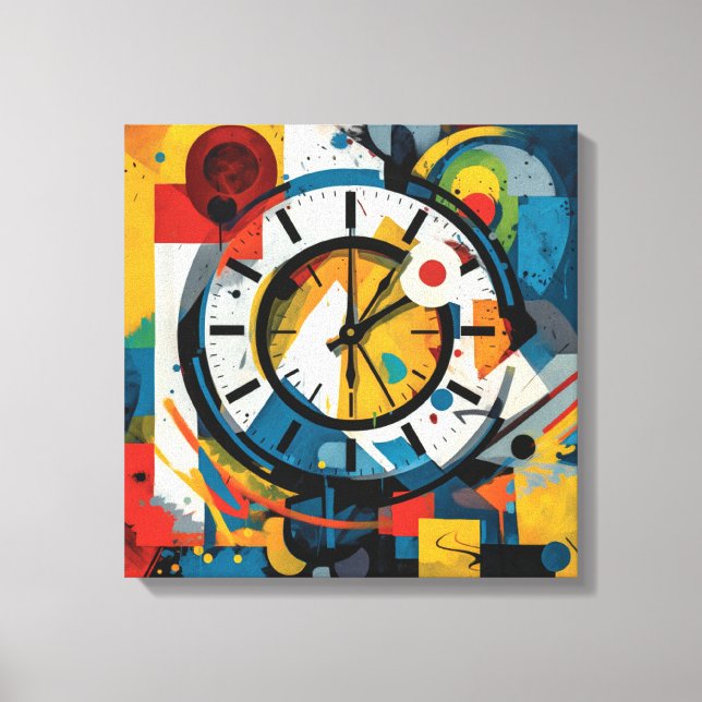 Lienzo Cadre art abstrait (Anverso)