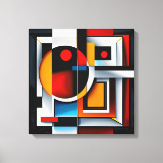 Lienzo Cadre art abstrait