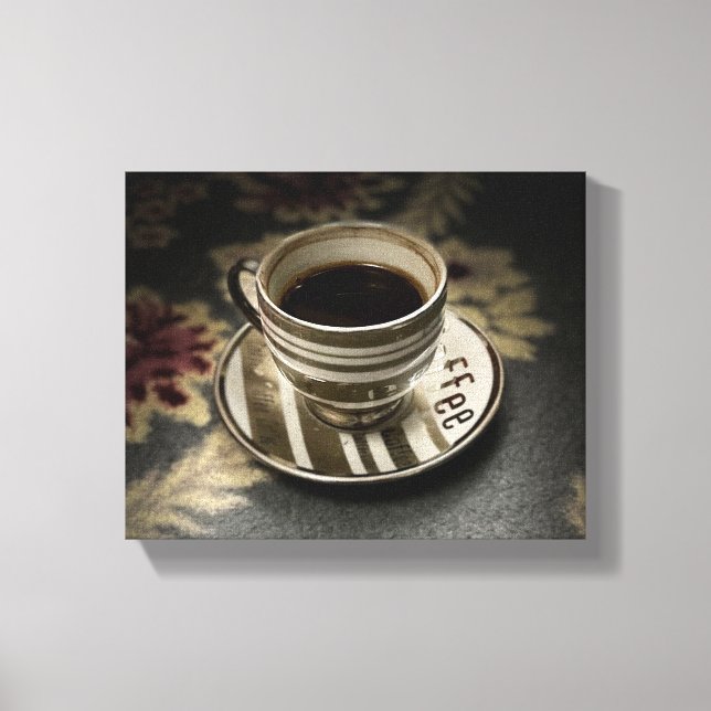 Lienzo Café (Anverso)