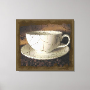 Lienzo Café de lo viejo