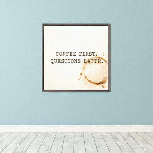 Lienzo Café Primero