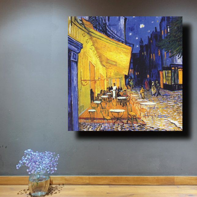 Lienzo Cafe Terrace at Night France Vincent van Gogh (Subido por el creador)