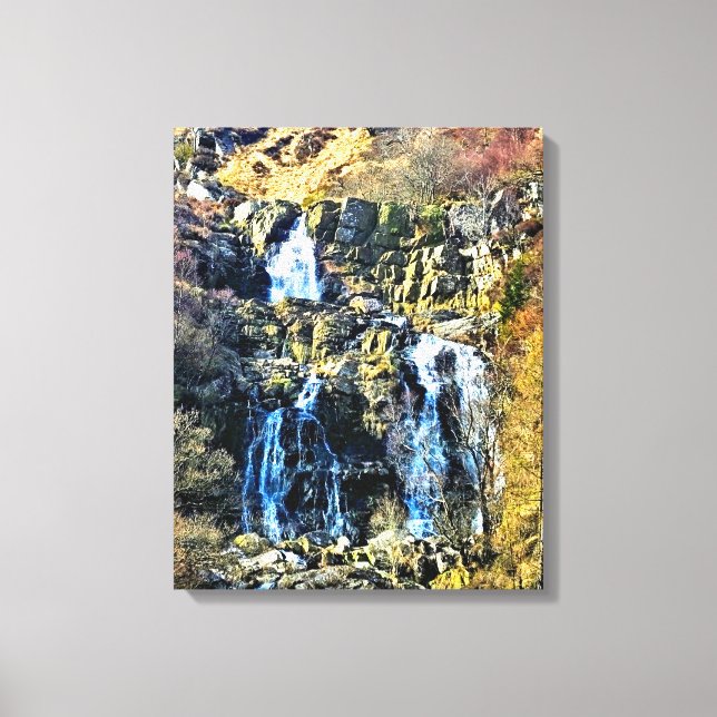 LIENZO CAÍDA DE AGUA (Anverso)