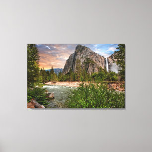 Lienzo Caídas nupciales del velo