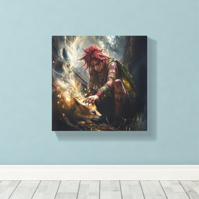 Lienzo Caipora (Insitu (piso de madera))