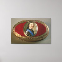 Caja de acritud con miniatura de retrato de Peter