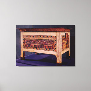 Lienzo Caja de la tumba de Tutankhamun