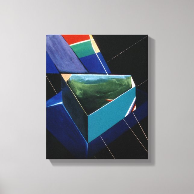 Lienzo Caja de Pandora (Anverso)