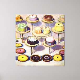 Lienzo Cakes - Wayne Thiebaud