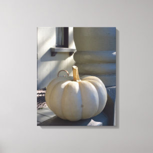 Lienzo Calabaza blanca en el camino - Viñedo de Martha