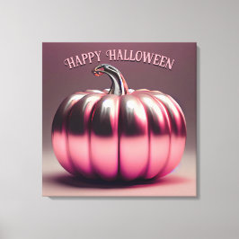 Lienzo Calabaza rosa brillante
