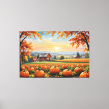 calabazas en una granja