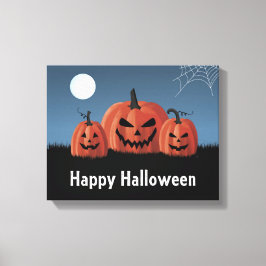 Lienzo Calabazas Halloween