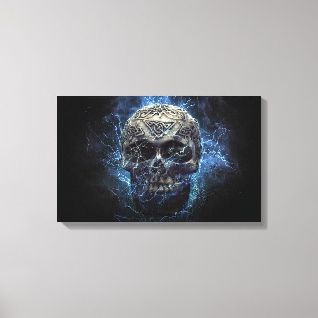 Lienzo Calavera (Anverso)