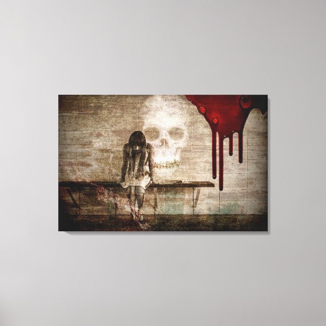 Lienzo Calavera (Anverso)